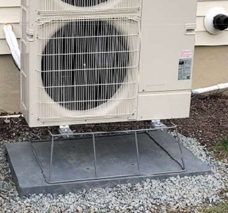 Mini Split Riser Stand Mini Split Heat Pump Stand (MIN2335) – Supreme Stands